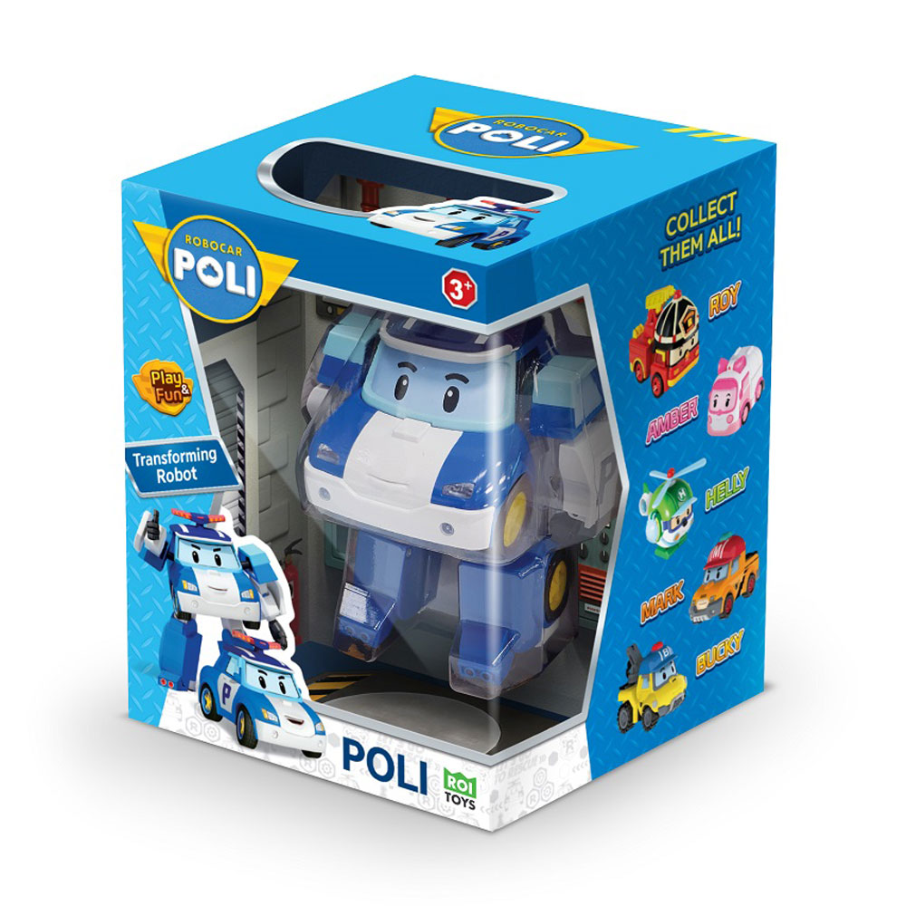 Машинка-трансформер Robocar Poli Полі, 10 см, від 3 років (MRT-0650)